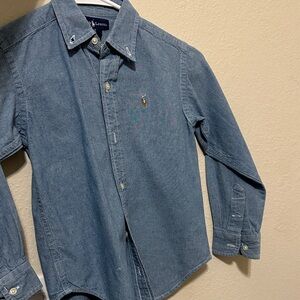 Polo by Ralph Lauren Kids Classic Blue Shirt